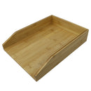 1 of 4:Porte-papier hygiénique en bambou Home Basics, naturel 