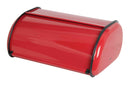 1 of 2:Home Basics Roll - Top Lid Steel Bread Box, Red 
