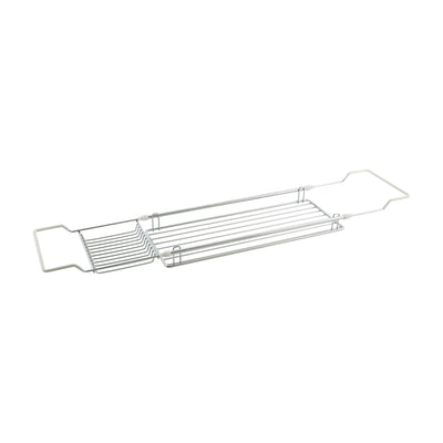 1 of 4:Neu Home Expandable Bathtub Caddy in Chrome 