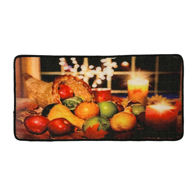 1 of 1:Autumn Festive Non-Slip Kitchen Mat, 18x36 Inches 