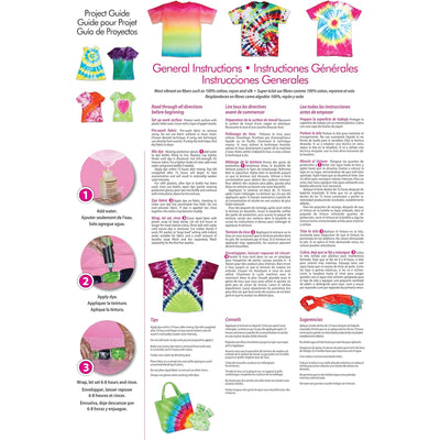 4 of 5:Tulip One-Step Tie-Dye Kit Carousel Colors Tie Dye, 59 Piece Set 