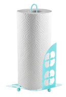 1 of 2:Porte-essuie-tout Home Basics Trinity Collection, turquoise 