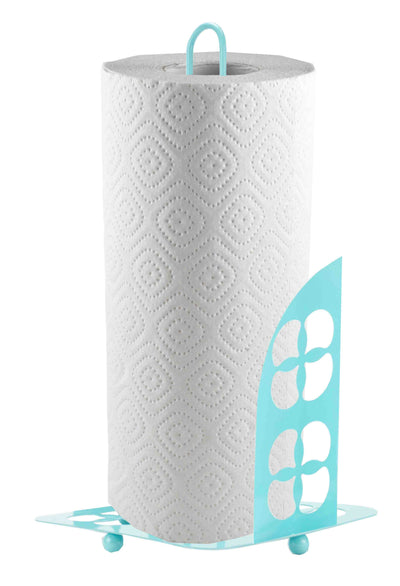 1 of 2:Porte-essuie-tout Home Basics Trinity Collection, turquoise 