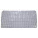 1 of 2:Home Basics Anti-Slip Spa-Comfort Dotted Plastic Bath Mat, White 
