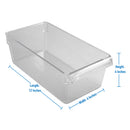 2 of 4:Kitchen Details 2 Pack Medium Refrigerator Storage Bins 