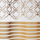 37 of 38:Ensemble de décoration de salle de bain complet avec barre de douche populaire, doré, vendu séparément 
