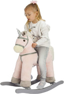 3 of 5:JOON Rocking Horse Unicorn with Stars, Pink 