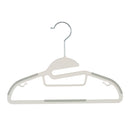 2 of 4:Simplify Kids 12 Pack Collar Saver Ultimate Hangers in White 