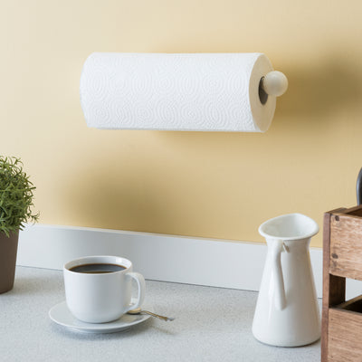 2 of 3:Home Basics Wall Mounted Paper Towel Holder 