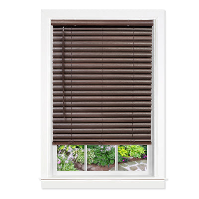 2 of 3:Cordless GII Luna 2 Vinyl Venetian Blind 33x64 - Mahogany 