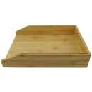 3 of 4:Porte-papier hygiénique en bambou Home Basics, naturel 