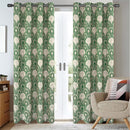 2 of 6:Jewel Rising Sun Jacquard Grommet Window Panel, 54x84 Inches 