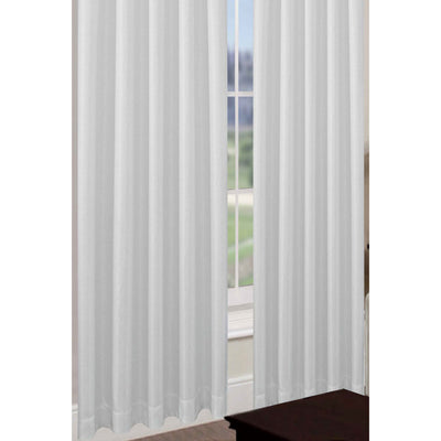 9 of 12:Dawson Solid Textured Jacquard Rod Pocket Window Panel and Valance Treatment, All Sold Separately 