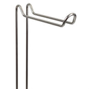 3 of 6:Distributeur de papier toilette Home Basics Luxor, nickel satiné 