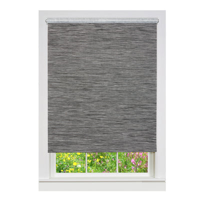 1 of 4:Cords Free Privacy Jute Shade 25X72 Smoke 