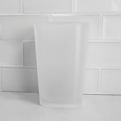 4 of 5:Home Basics Frosted Rubberized Plastic Tumbler 