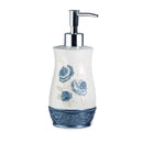 3 of 9:Blossom Rose Complete Bath Ensemble Decor Set, Blue, All Sold Separately 