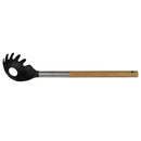 2 of 4:Home Basics Winchester Collection Scratch-Resistant Rubber Pasta Server, Natural 