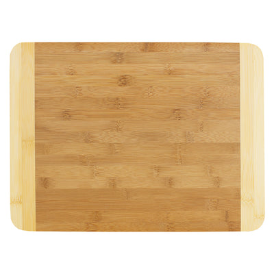 1 of 6:Home Basics Large Dual Tone Bamboo Cutting Board, Natural, 12x16 Inches 