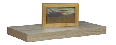 1 of 1:Home Basics 18 Wood Floating Shelf, Oak 