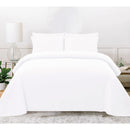 7 of 20:PREMIUS 4-6 Piece Solid Microfiber Wrinkle-Free Sheet Set 