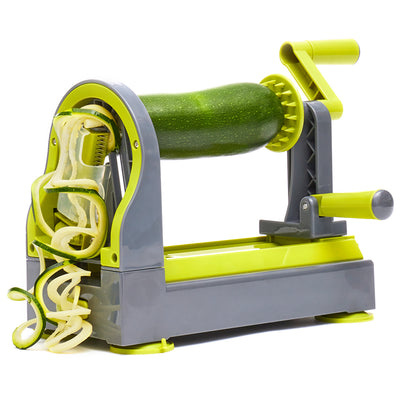 1 of 4:Home Basics 4 Function Tabletop Spiralizer, Green 