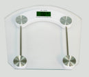 2 of 5:Home Basics Digital Glass Bathroom Scale, Clear, 12.75x12.75 Inches 