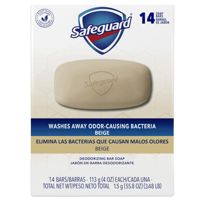 1 of 1:Savon en barre Safeguard Original, beige, 113 g, paquet de 14 