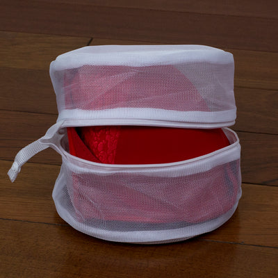 4 of 5:Neceser de micromalla Sunbeam, blanco 