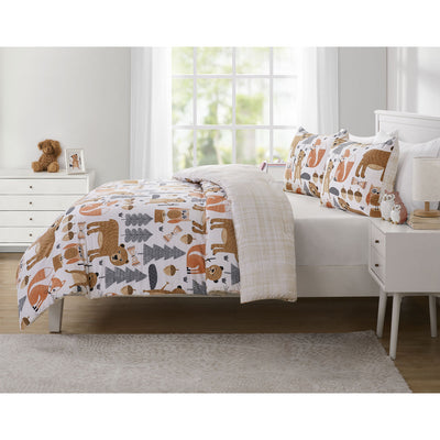 7 of 8:Parure de lit réversible VCNY Home Little Campers 