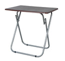 1 of 6:Home Basics Jumbo Multi-Purpose Foldable Table, Cherry 