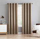 11 of 25:Livingston Textured Room Darkening Grommet Window Panel, 55x84 Inches 