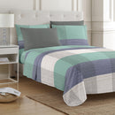 4 of 4:PREMIUS 4-6 Piece Printed Wrinkle-Free Sheet Set, Arnold 
