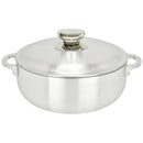1 of 6:Marmite Caldero en aluminium de qualité commerciale Chef Pro, argentée, 3,8 litres 