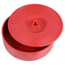 2 of 4:Home Basics Round BPA-free Plastic Tortilla Warmer, Red 