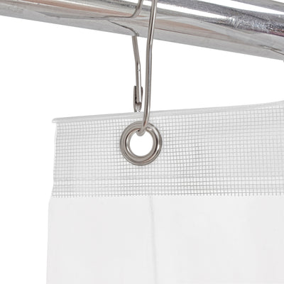 2 of 2:Bath Bliss Mildew Resistant Shower Liner in Clear 