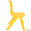 5 of 7:JOON sillas de aprendizaje apilables de plástico para niños, amarillo, 20.5 x 12.75 x 11 pulgadas, paquete de 2 (paquete de 2) 