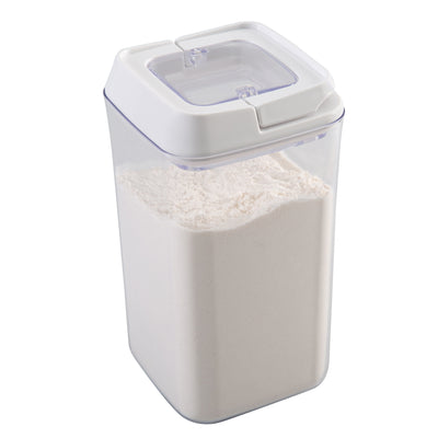 1 of 4:Kitchen Details 1.2L Airtight Stackable Container, Clear-White 