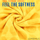8 of 40:PREMIUS 2 Pack Circles 100% Cotton Yarn Dyed Hand Towel, 16x28 Inches 