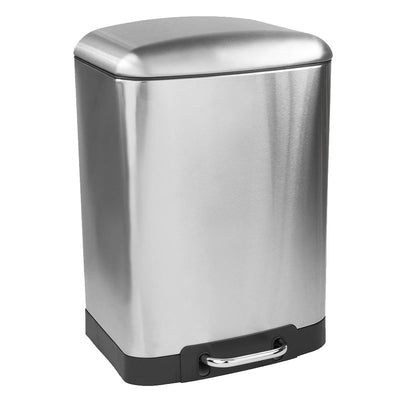 1 of 7:Home Basics 30 Liter Soft-Close Waste Bin 