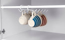 6 of 7:Home Basics Estante para tazas debajo del estante 