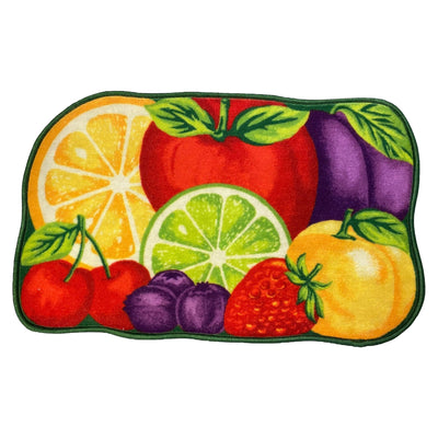 1 of 1:Lemonana Shaped Non-Slip Kitchen Mat, 20x30 Inches 