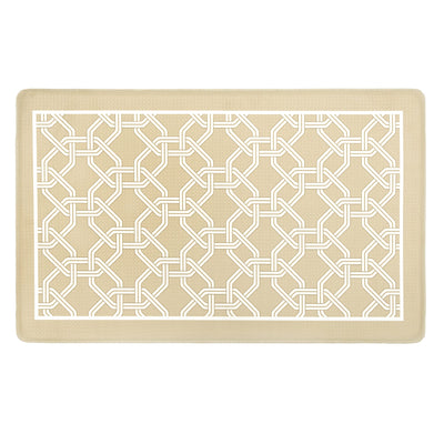 1 of 6:Arlington Chain Link Decorative Anti-Fatigue Mat, 18x30 Inches 