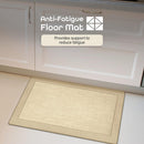 3 of 19:Clarke Non-Slip Woven Border Anti Fatigue Mat, 18x30 Inches 
