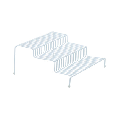 3 of 4:Kitchen Details 3 Tier Spice Rack Shelf Organizer in White 