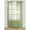 5 of 17:Harper Solid Sheer Voile Grommet Window Panel, 54x84 Inches 