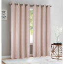 9 of 9:Panneau de fenêtre à œillets en jacquard floral Jolene, 54 x 84 pouces 