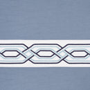 40 of 40:Paige Embroidered Kitchen Curtain and Valance Set, Tiers 55x36, Valance 55x13 Inches 