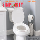 4 of 14:PREMIUS Beveled Plastic Toilet Seat, Standard Round, 17 Inches 