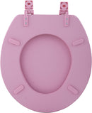 3 of 14:Fantasia Soft Standard Vinyl Toilet Seat, 17 Inches 
